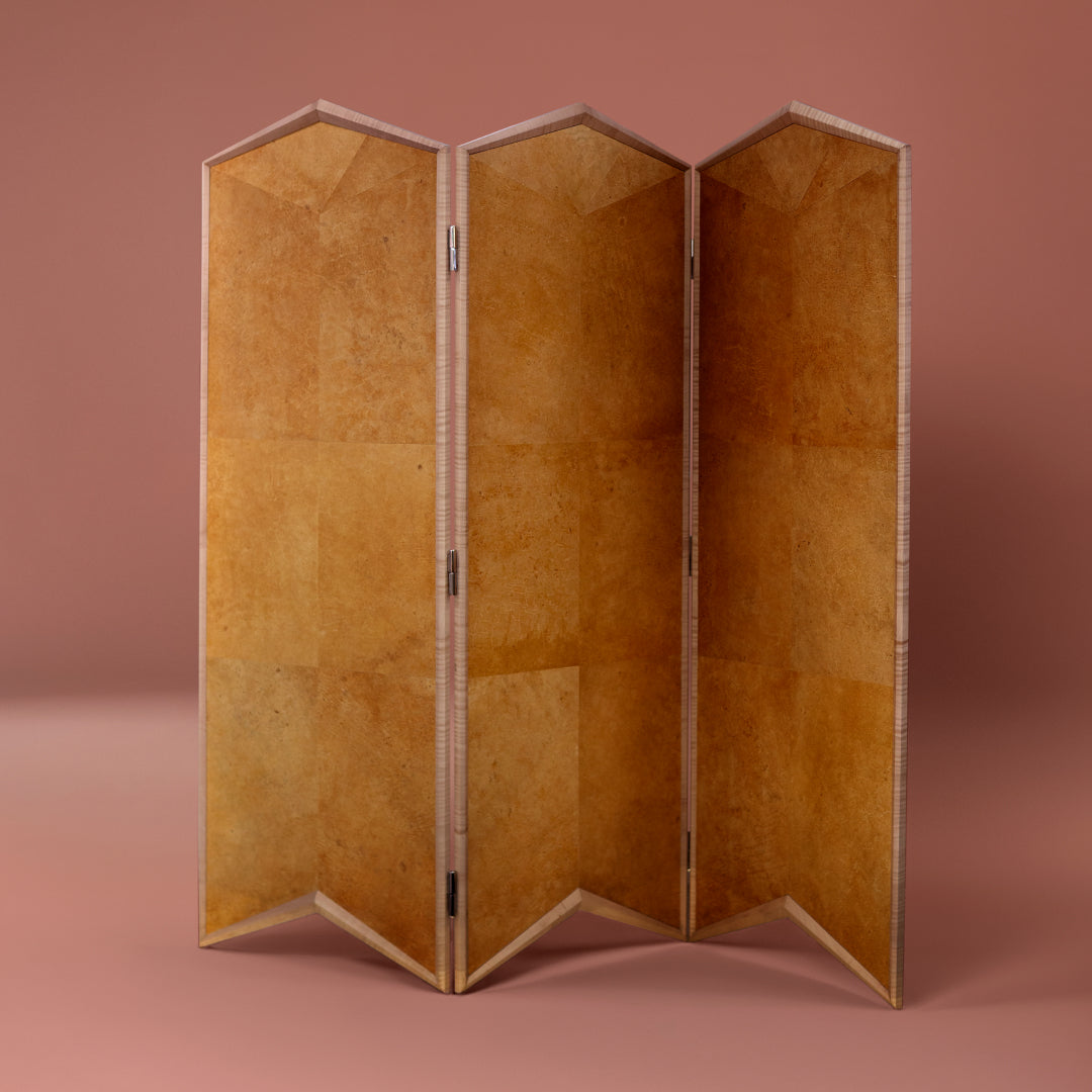 Mycelium Paravent Folding Screen