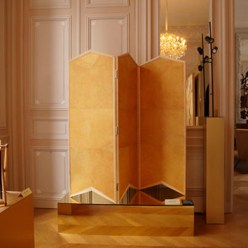 Mycelium Paravent Folding Screen